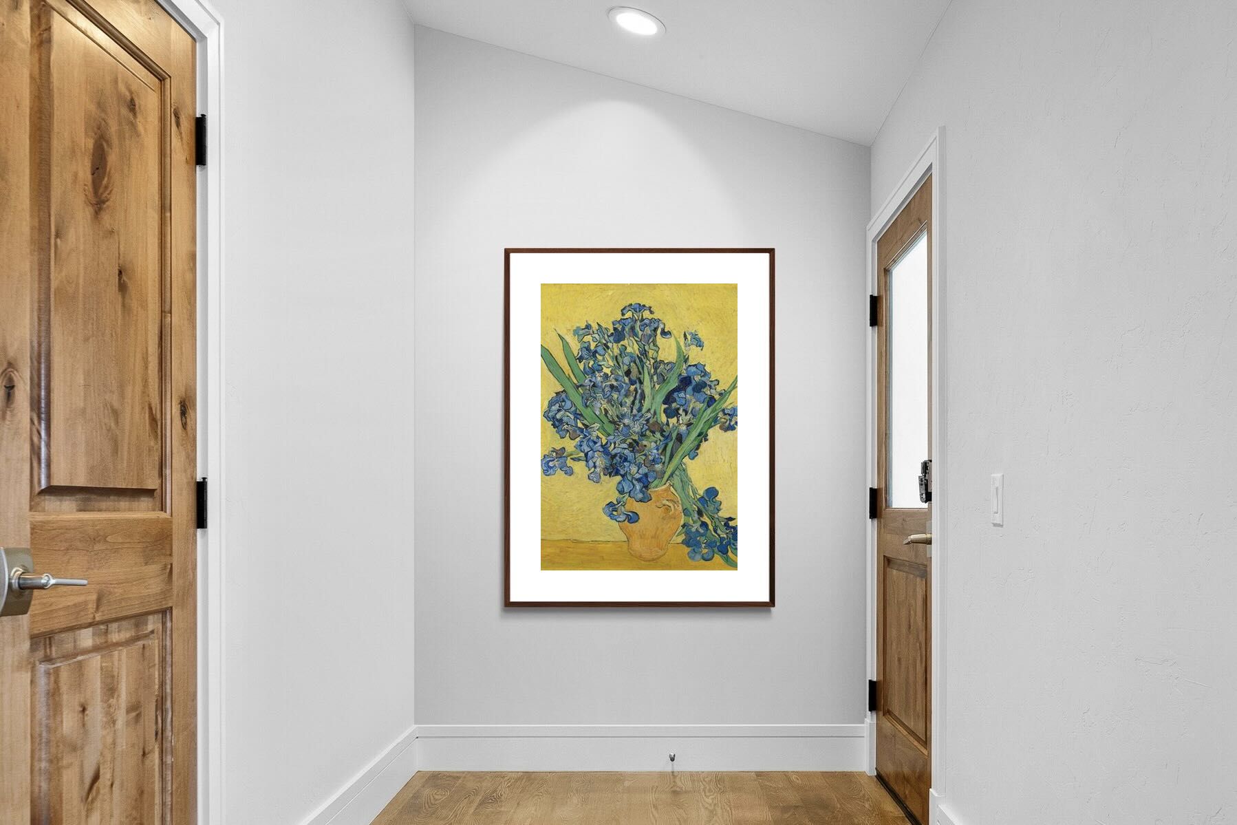 Pixalot Van Gogh Irises in Vase