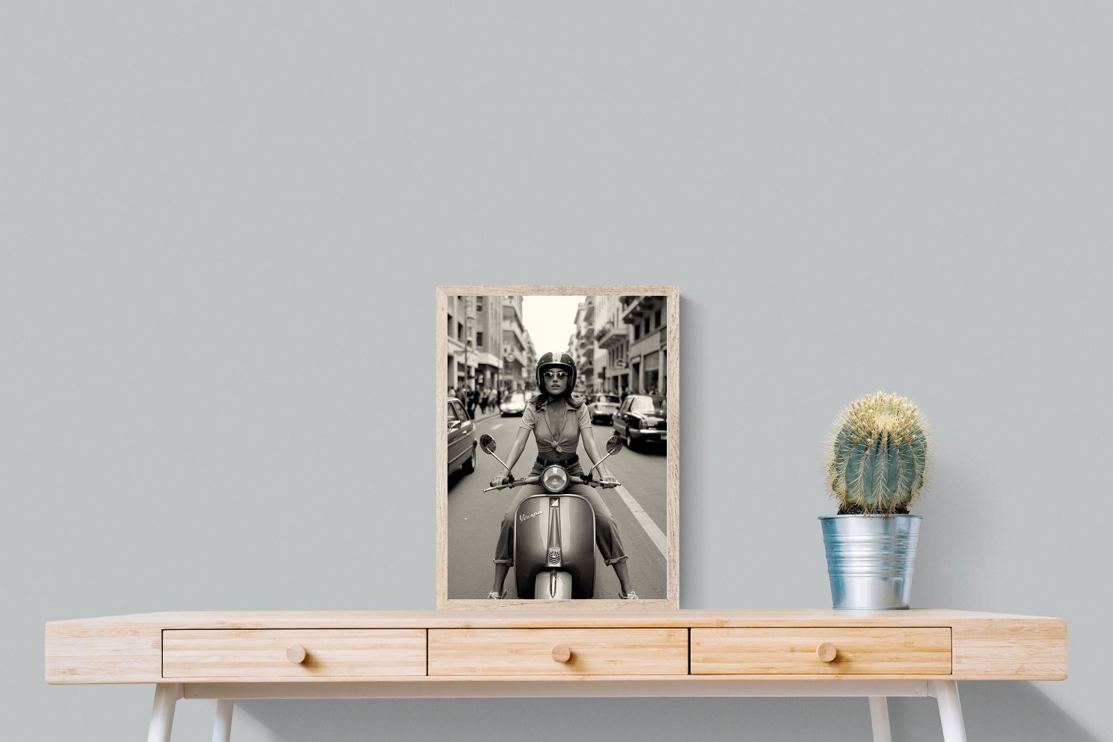Pixalot Vespa Girl