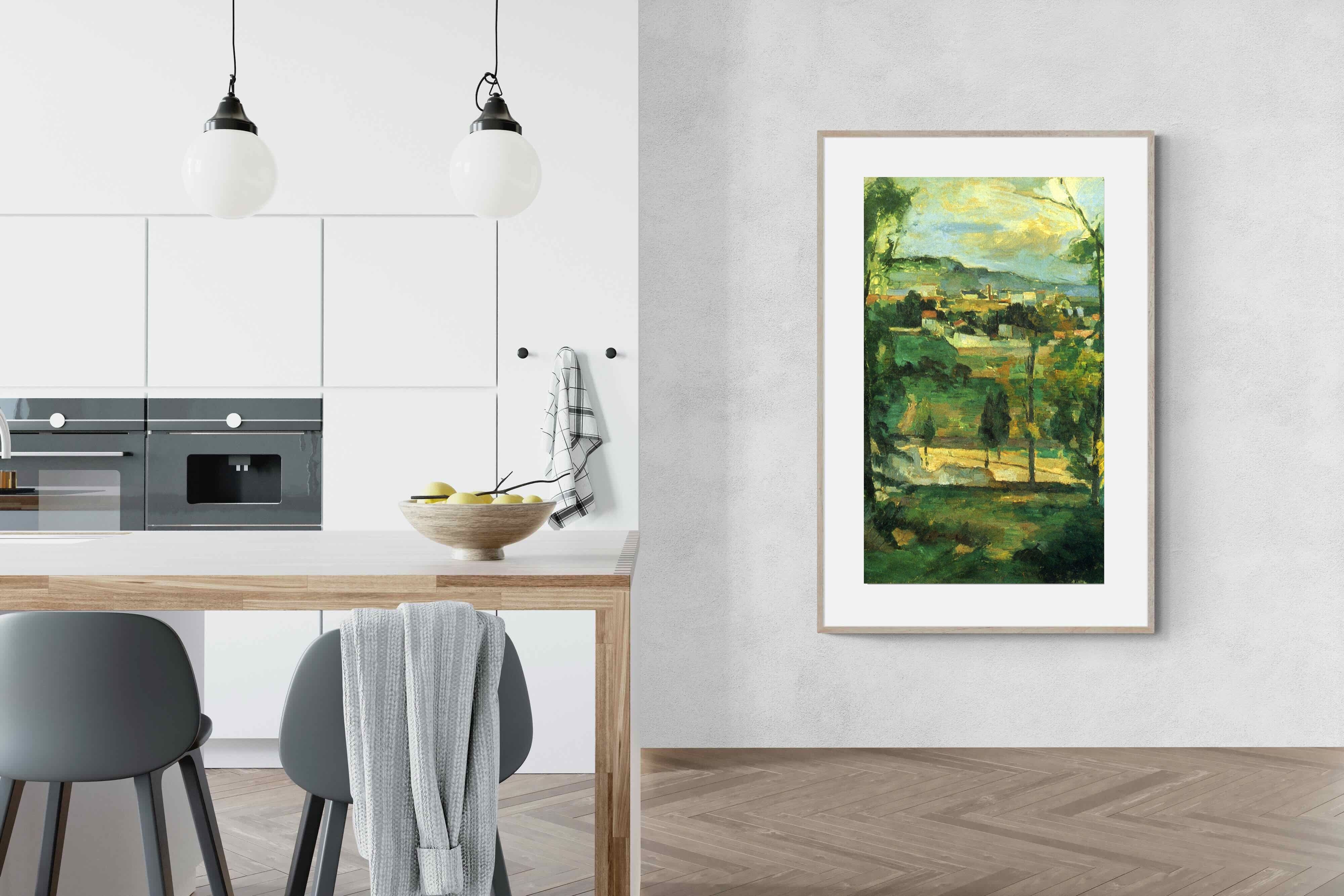 Pixalot Village Behind Trees