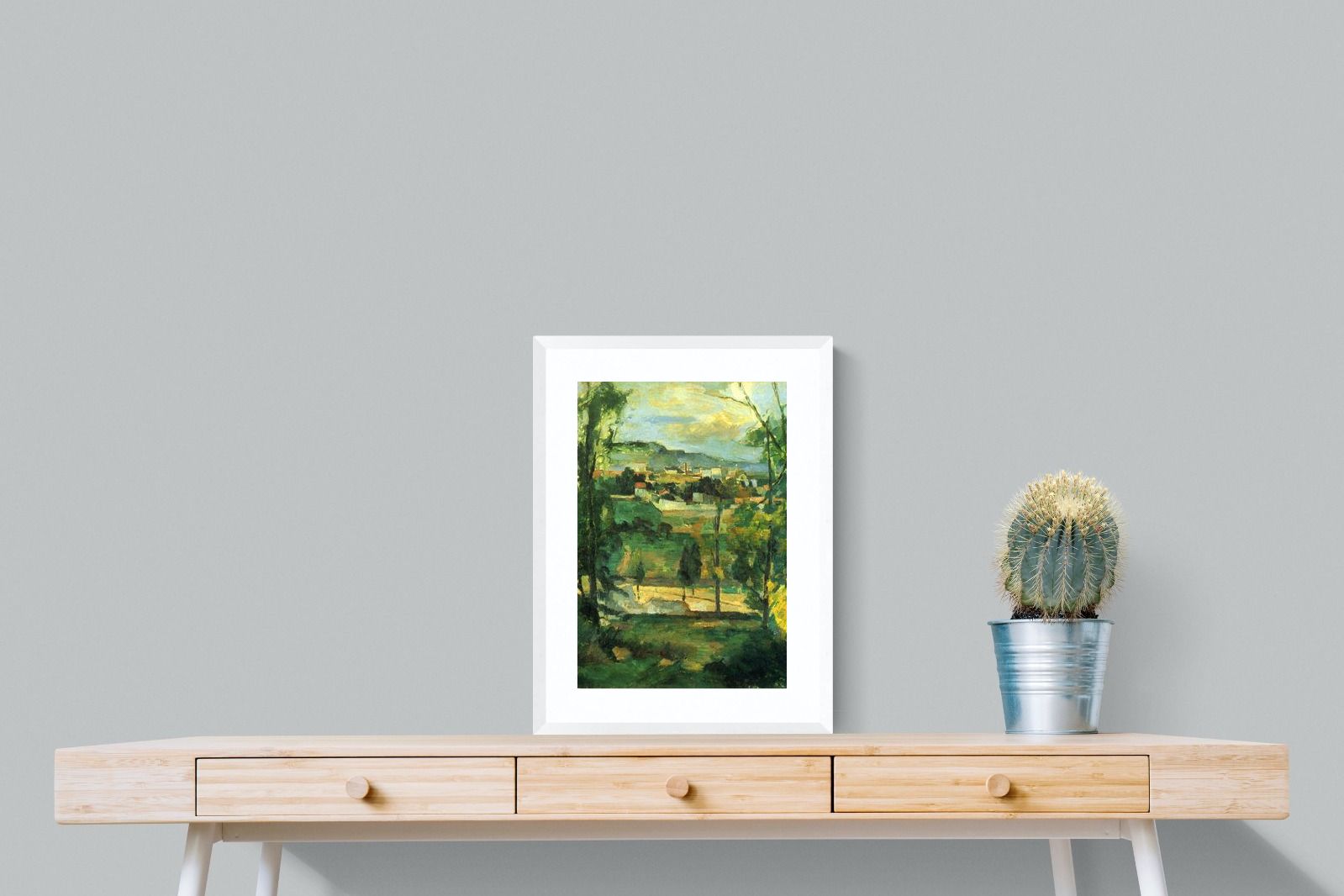 Pixalot Village Behind Trees