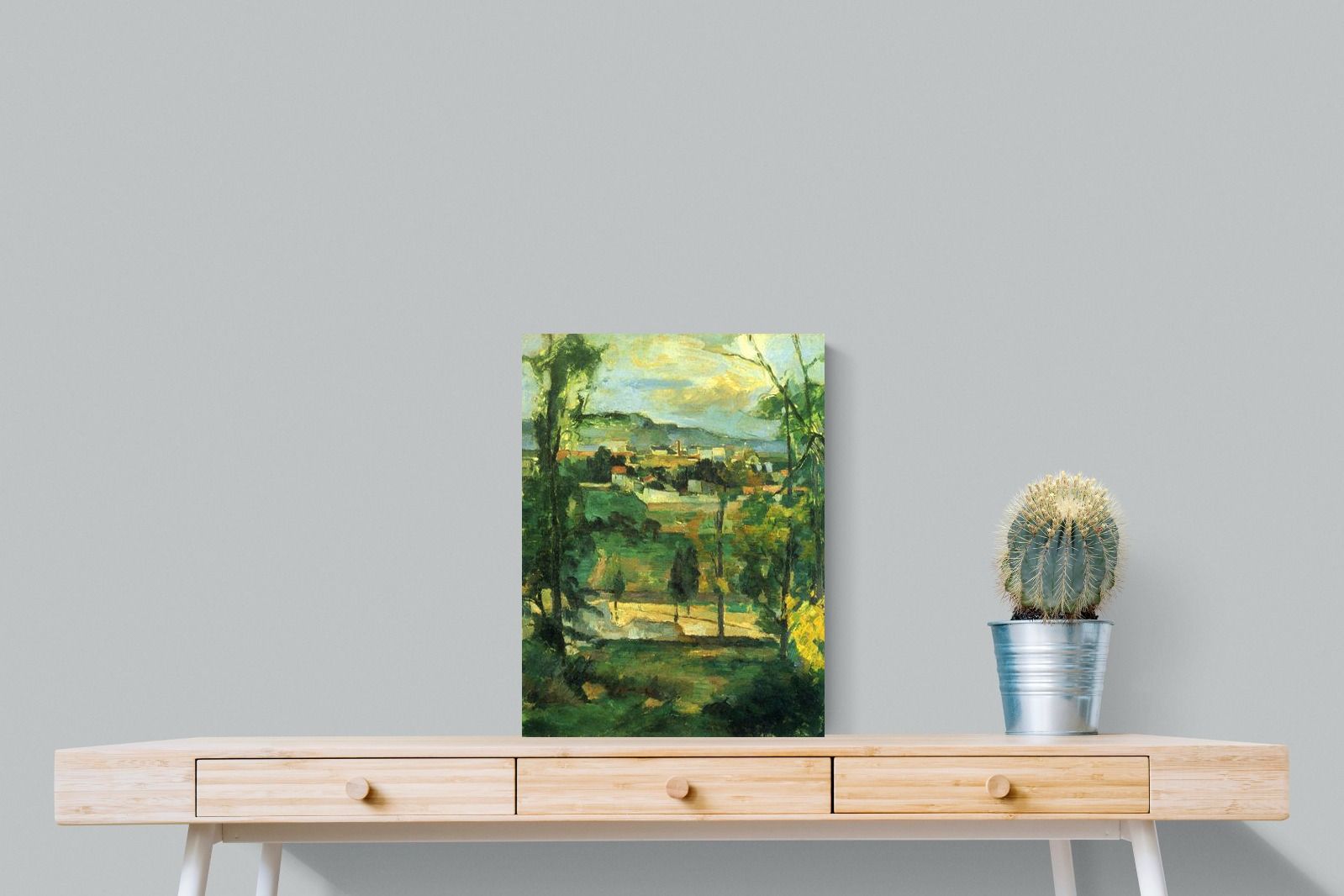 Pixalot Village Behind Trees