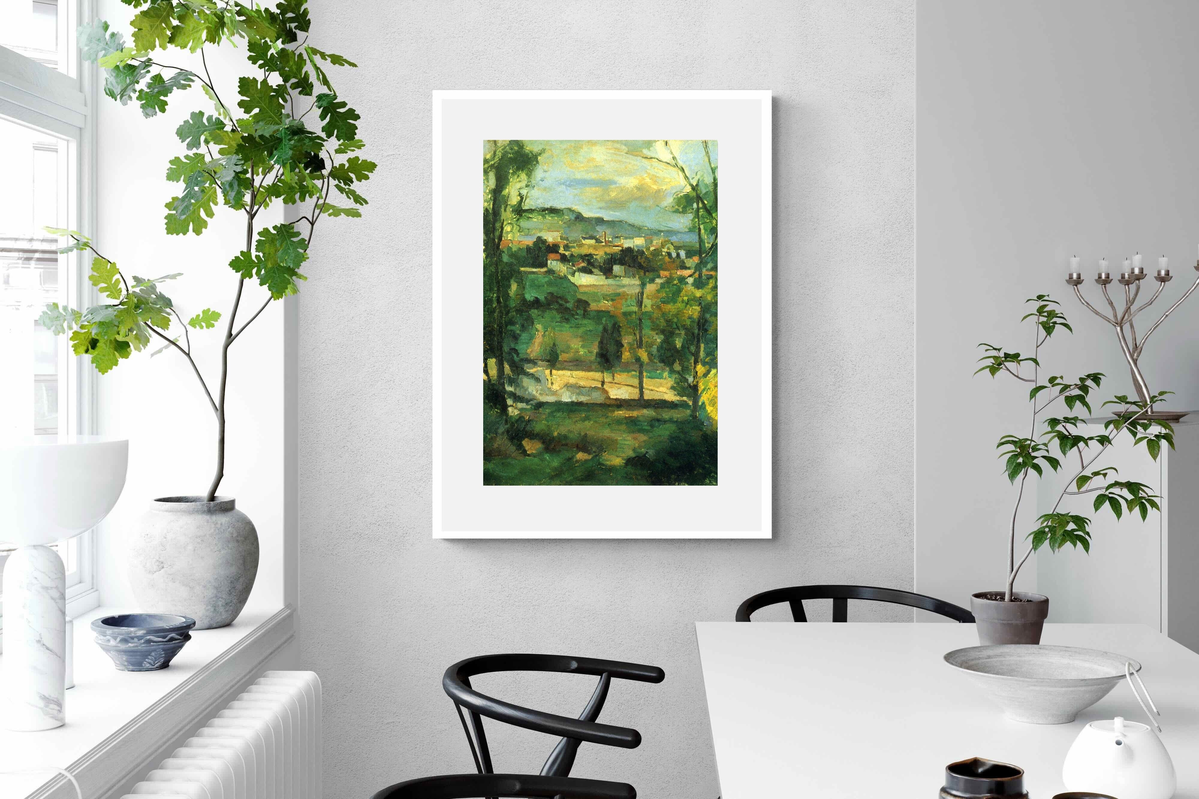 Pixalot Village Behind Trees