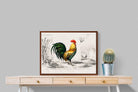 Pixalot ® Vintage Cockerel Illustration