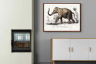 Pixalot ® Vintage Elephant Illustration