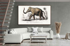 Pixalot ® Vintage Elephant Illustration