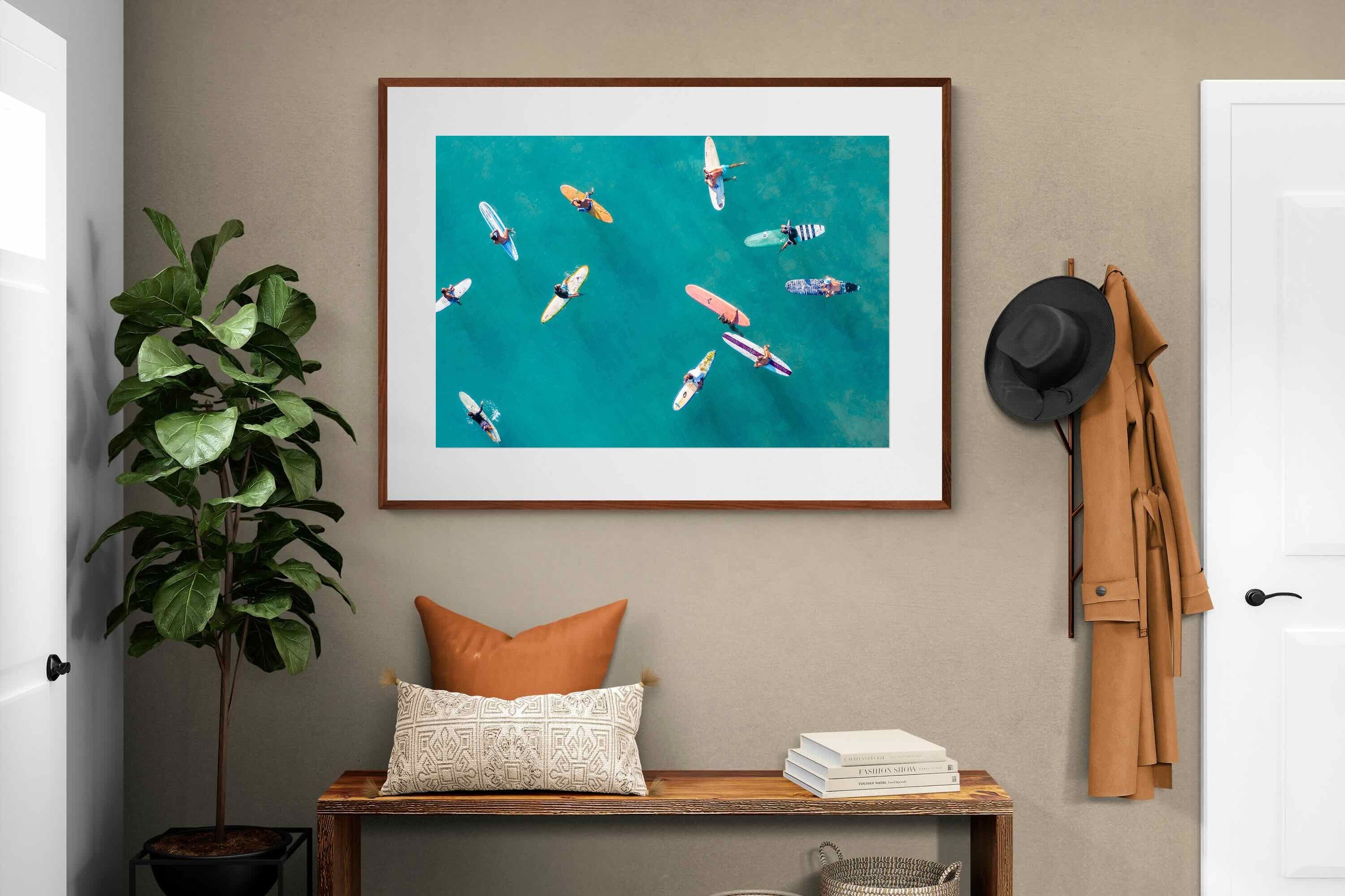 Pixalot ® Waiting Surfers