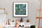 Pixalot Water Lilies and Japanese Bridge