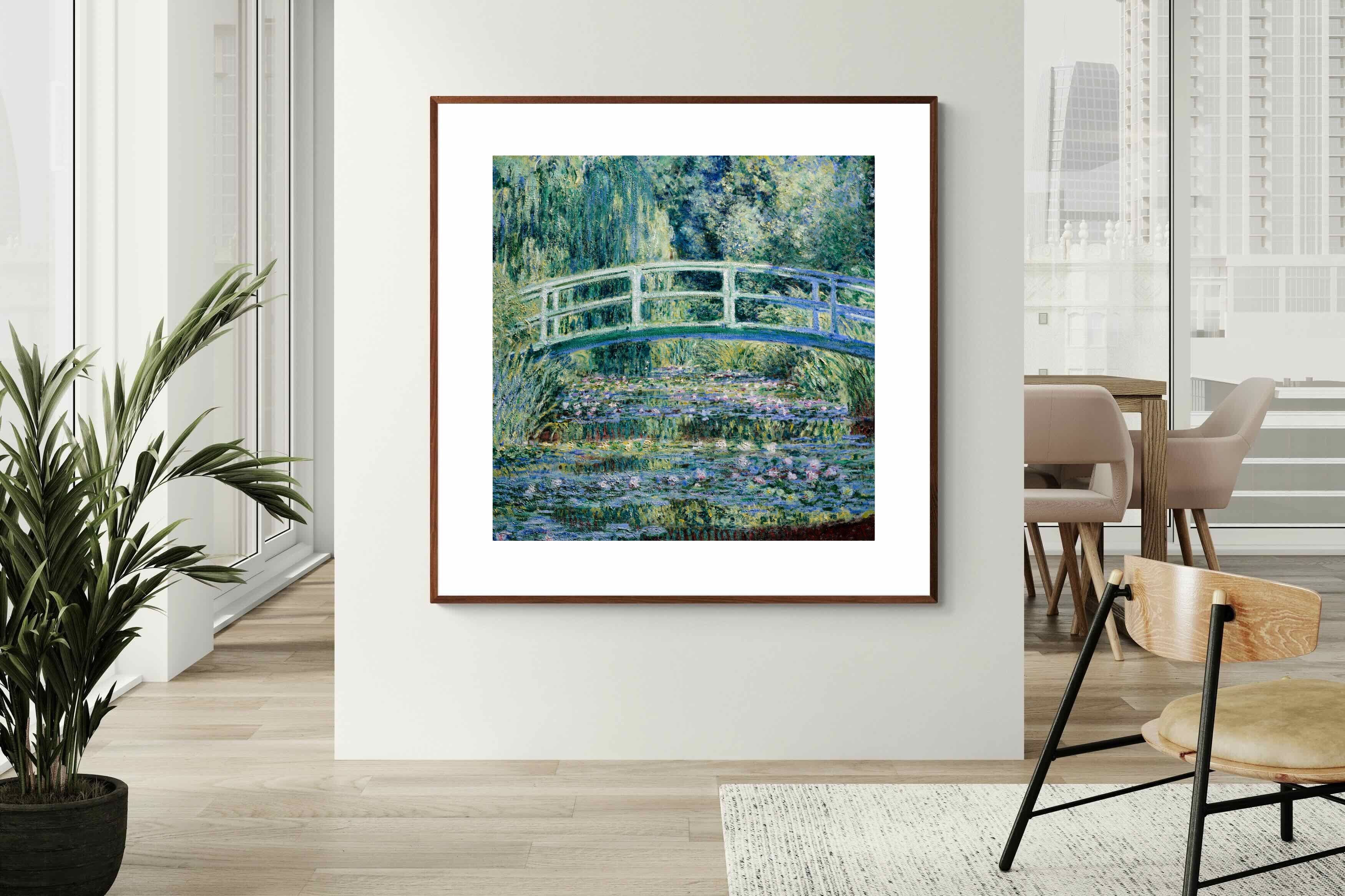 Pixalot Water Lilies and Japanese Bridge