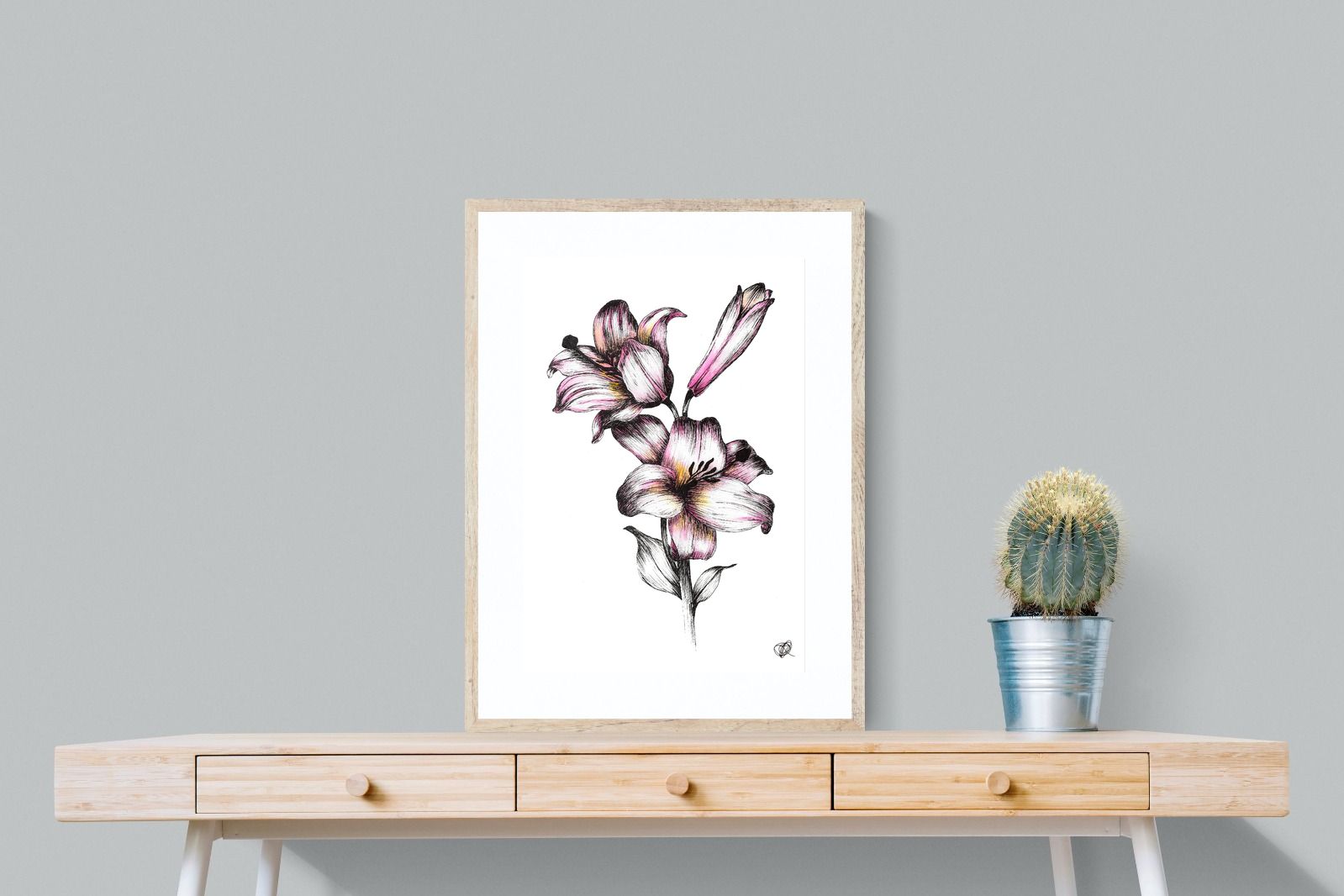 Pixalot Watercolour Lilies