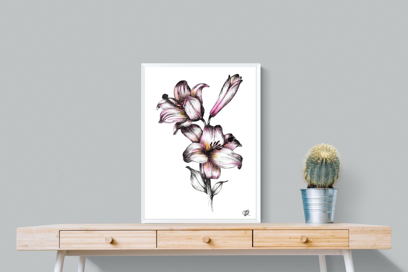 Pixalot Watercolour Lilies