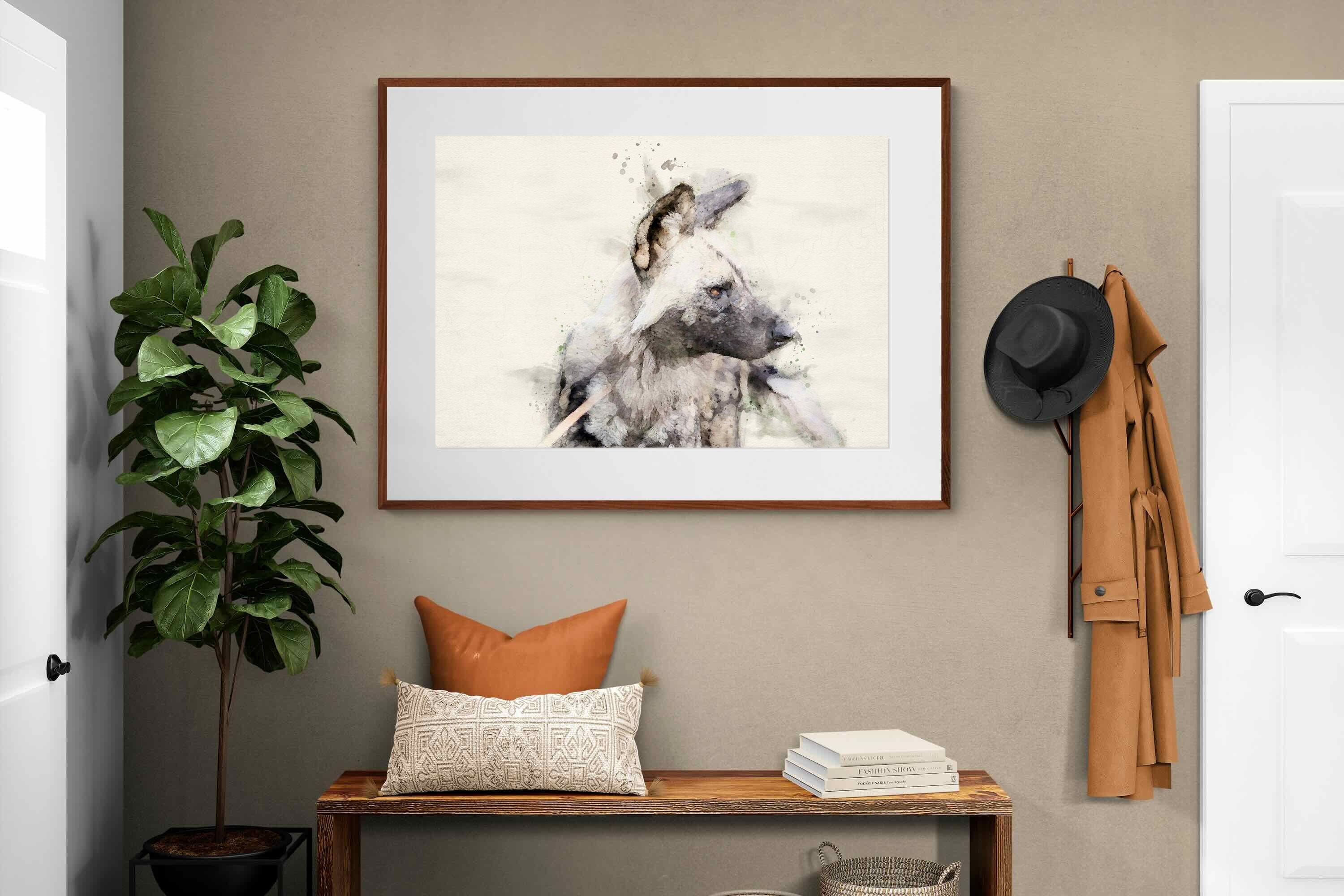 Pixalot ® Wild Dog Watercolour