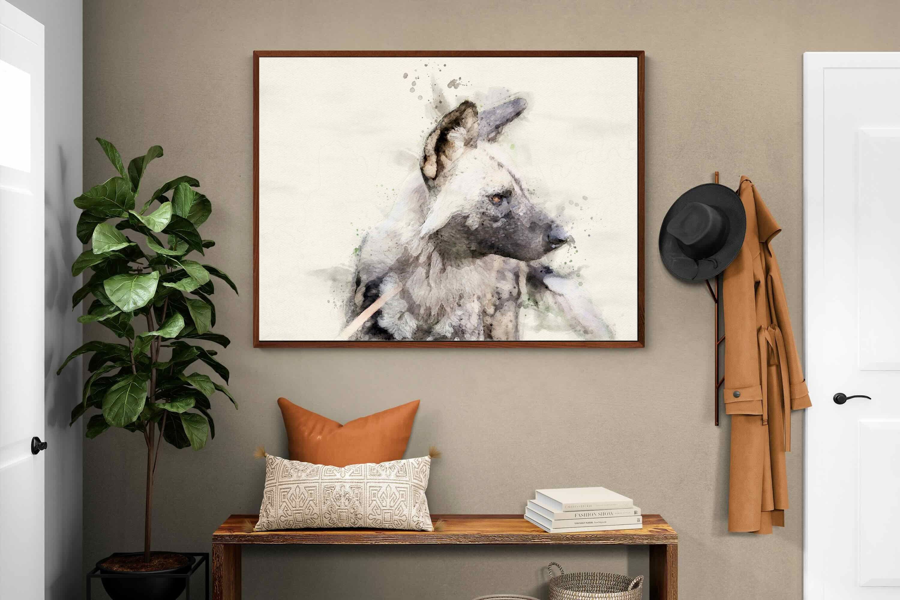 Pixalot ® Wild Dog Watercolour