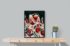 Pixalot Woman Among Red Flowers