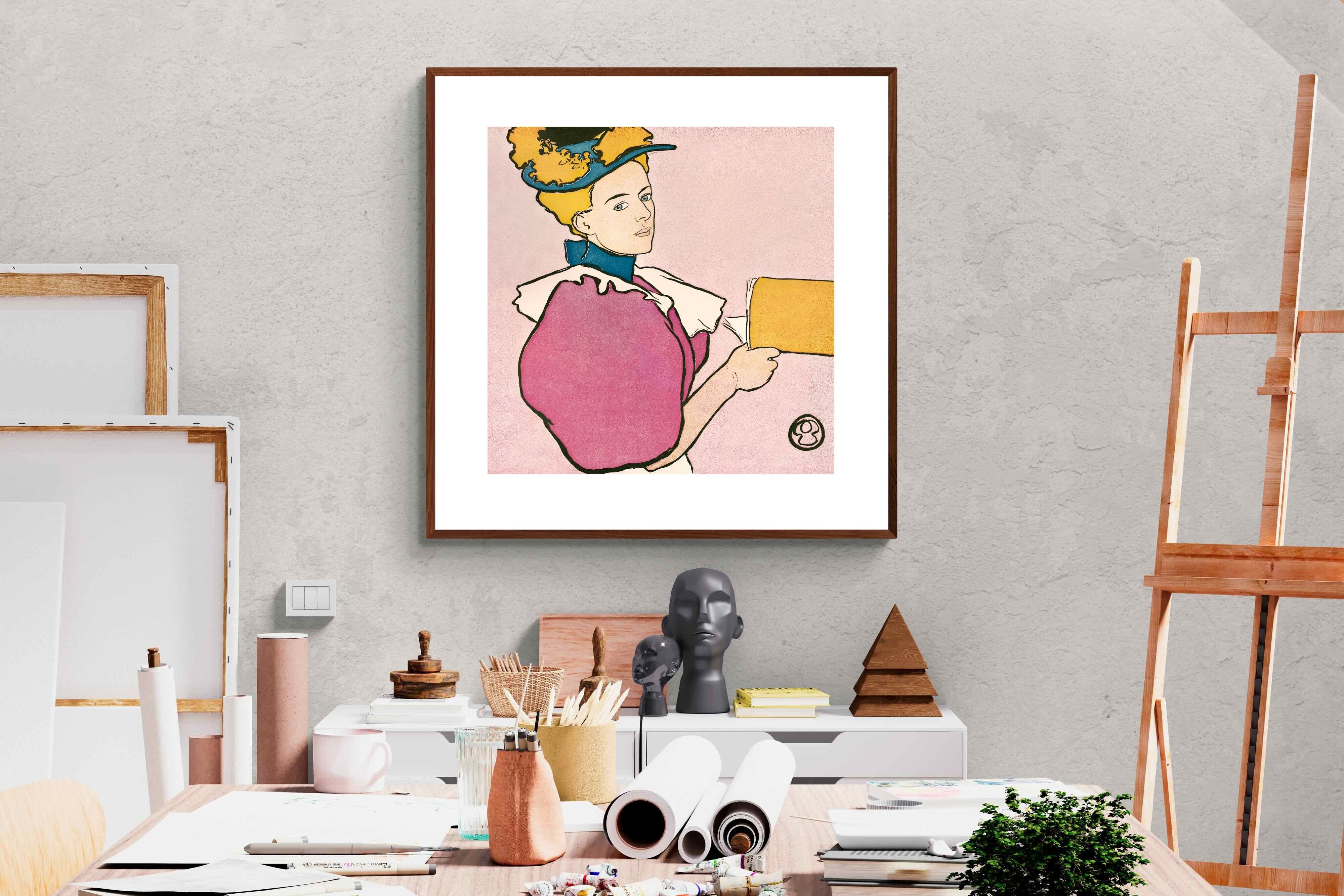 Pixalot ® Woman Holding Book