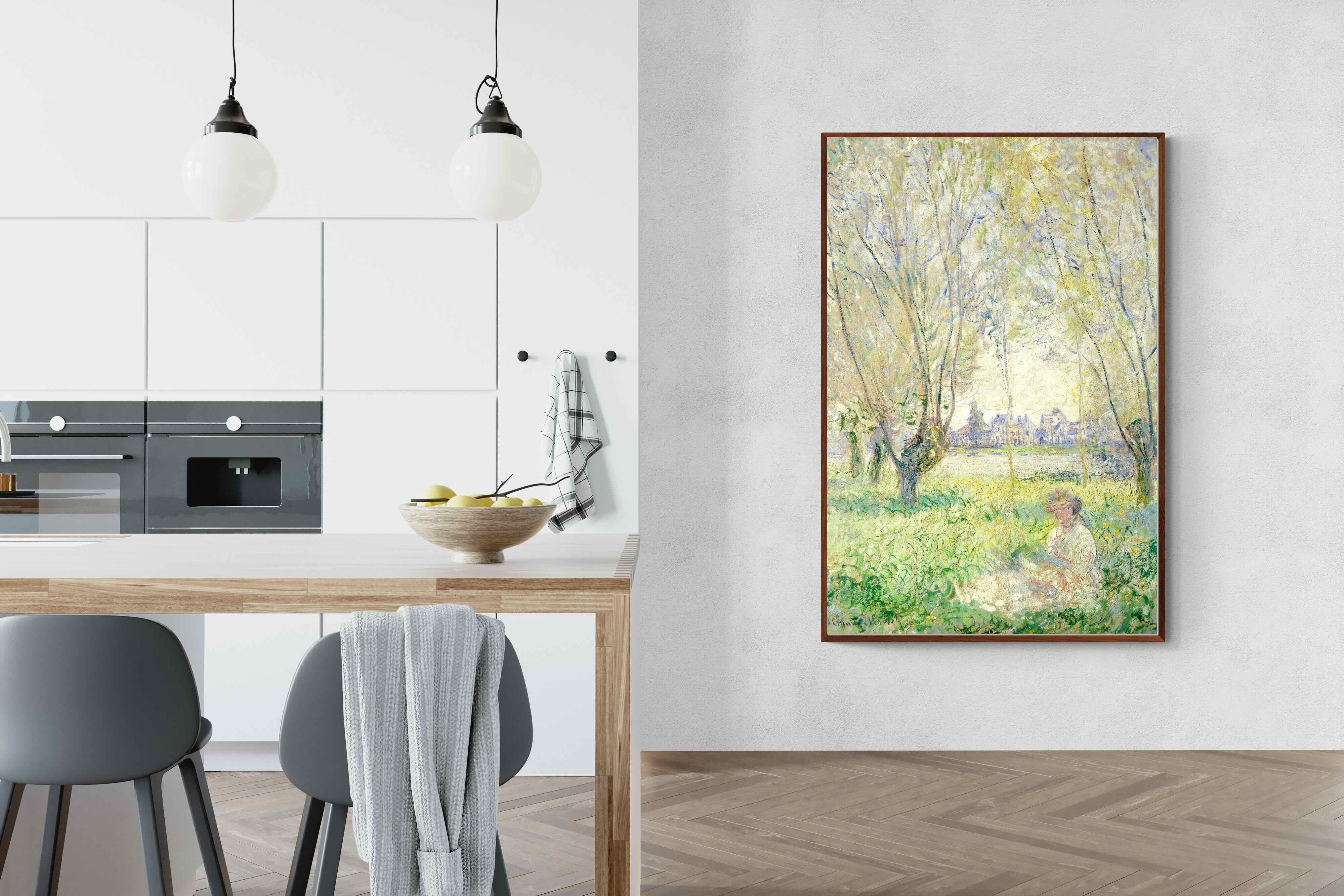 Pixalot ® Woman Seated under the Willows