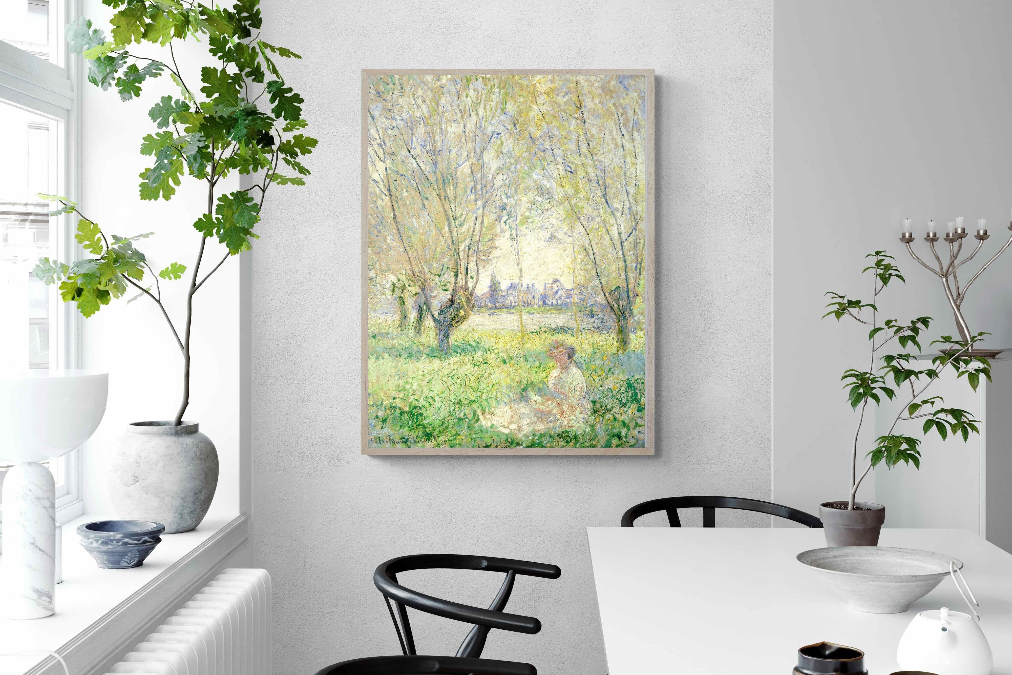Pixalot ® Woman Seated under the Willows