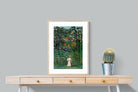 Pixalot Woman Walking in an Exotic Forest