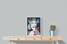 Pixalot Woman with Blue Bow