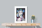 Pixalot Woman with Blue Bow