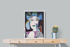 Pixalot Woman with Blue Bow