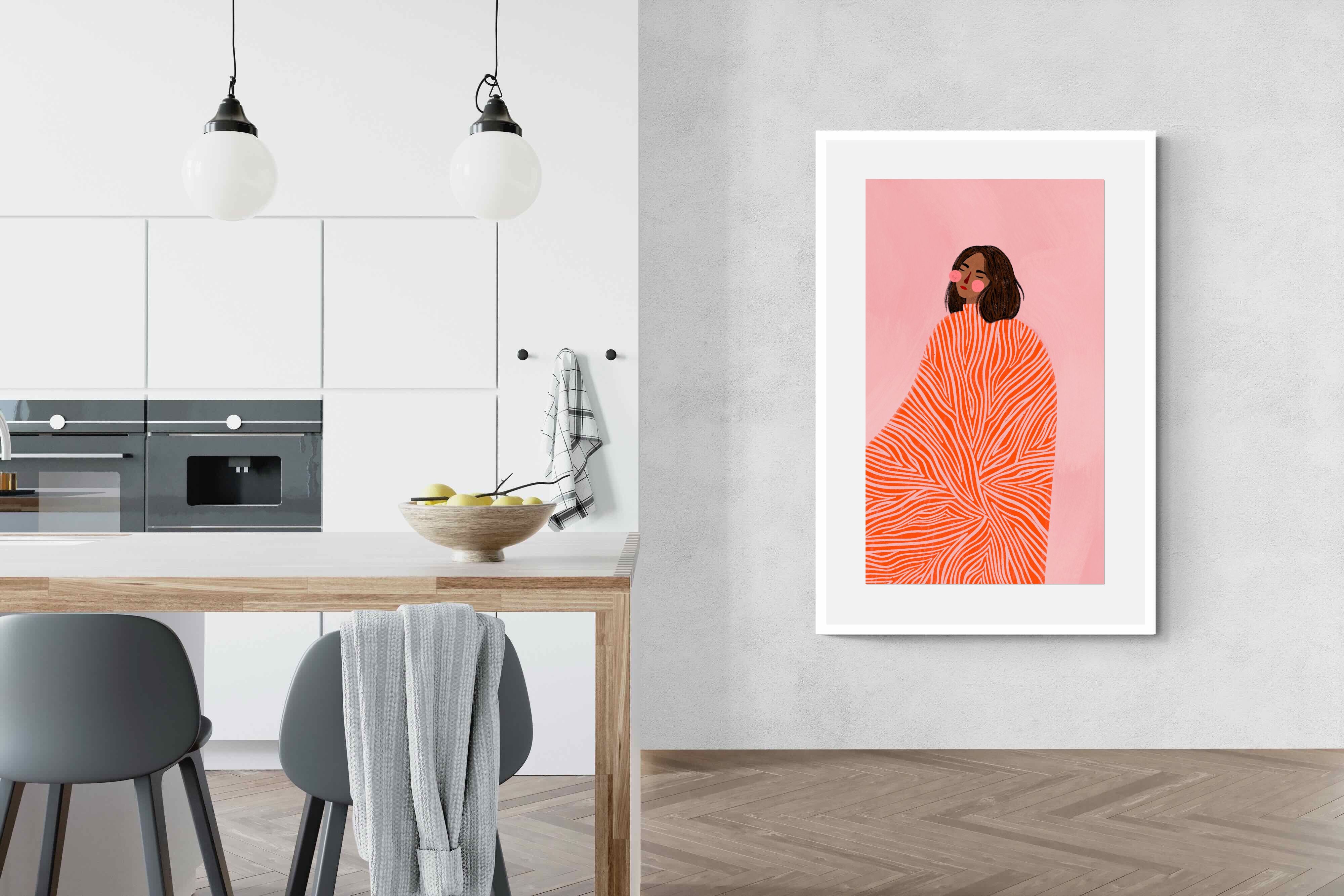 Pixalot Woman With Swirls