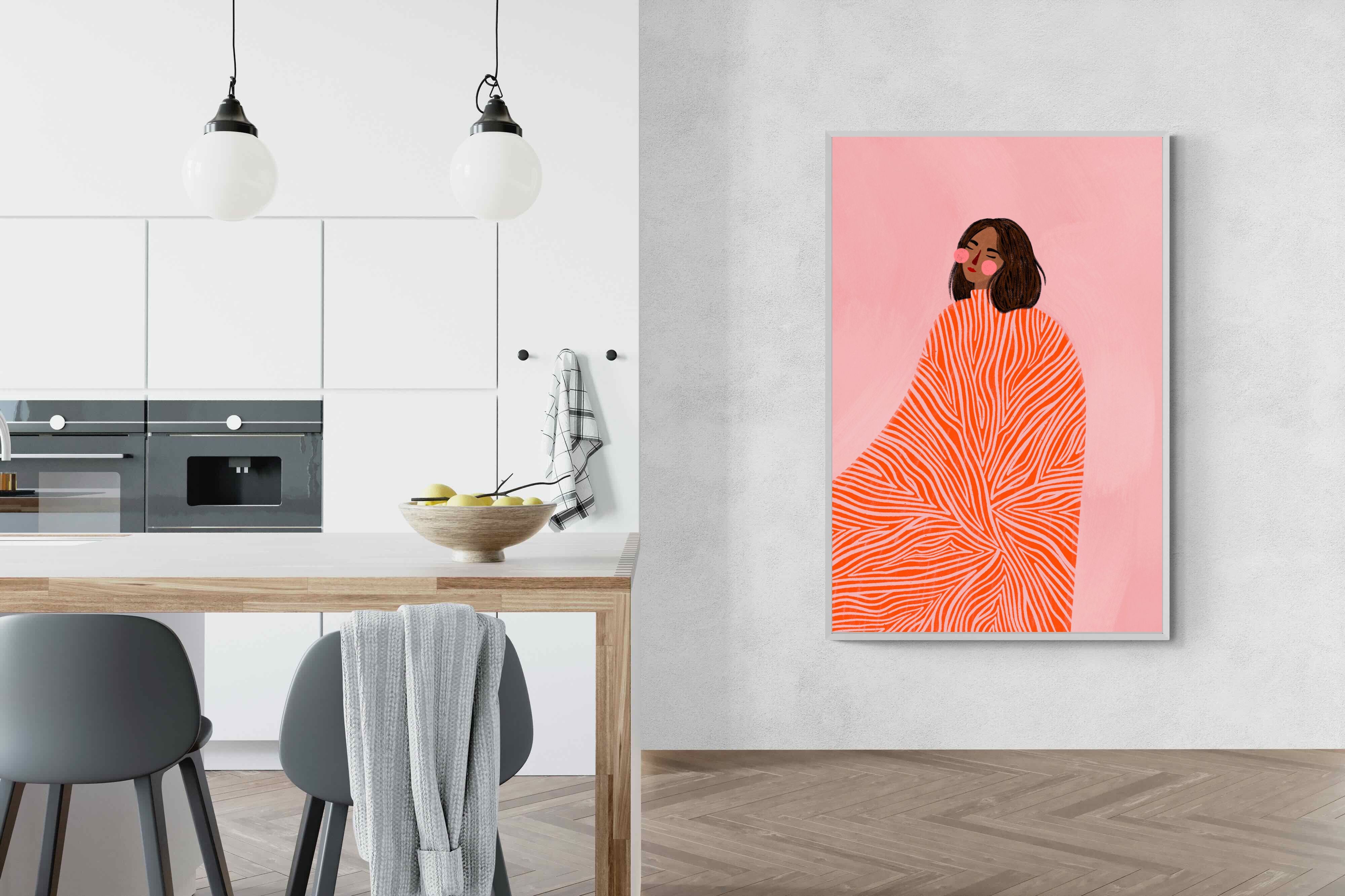 Pixalot Woman With Swirls