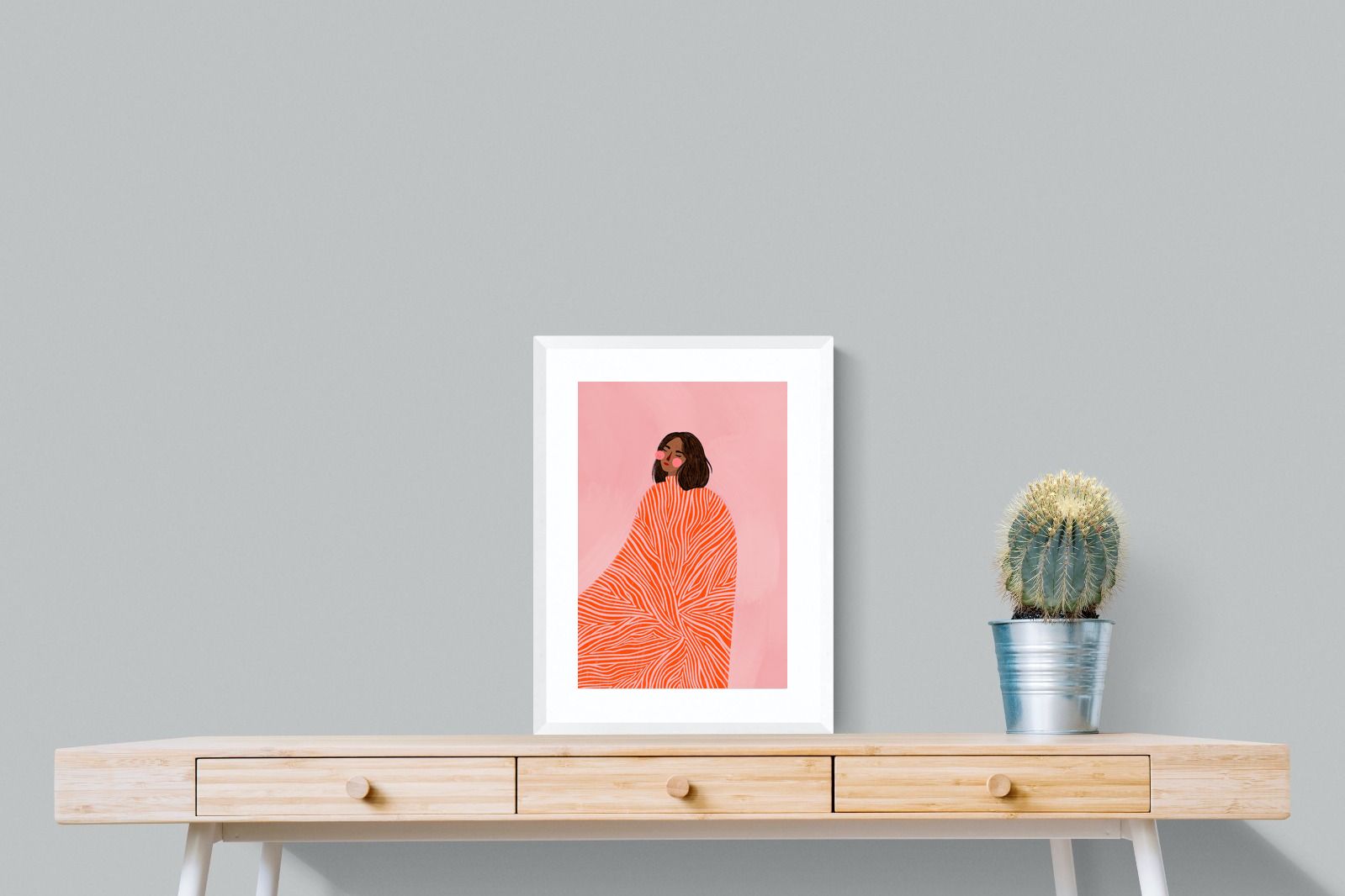 Pixalot Woman With Swirls