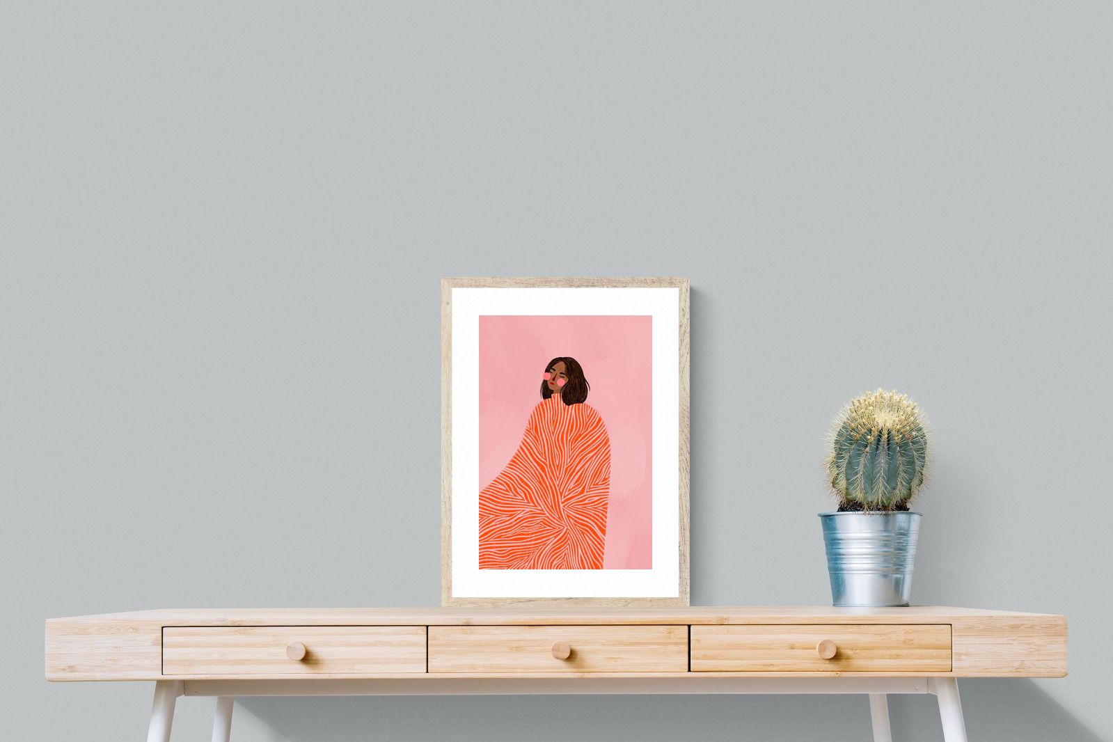 Pixalot Woman With Swirls