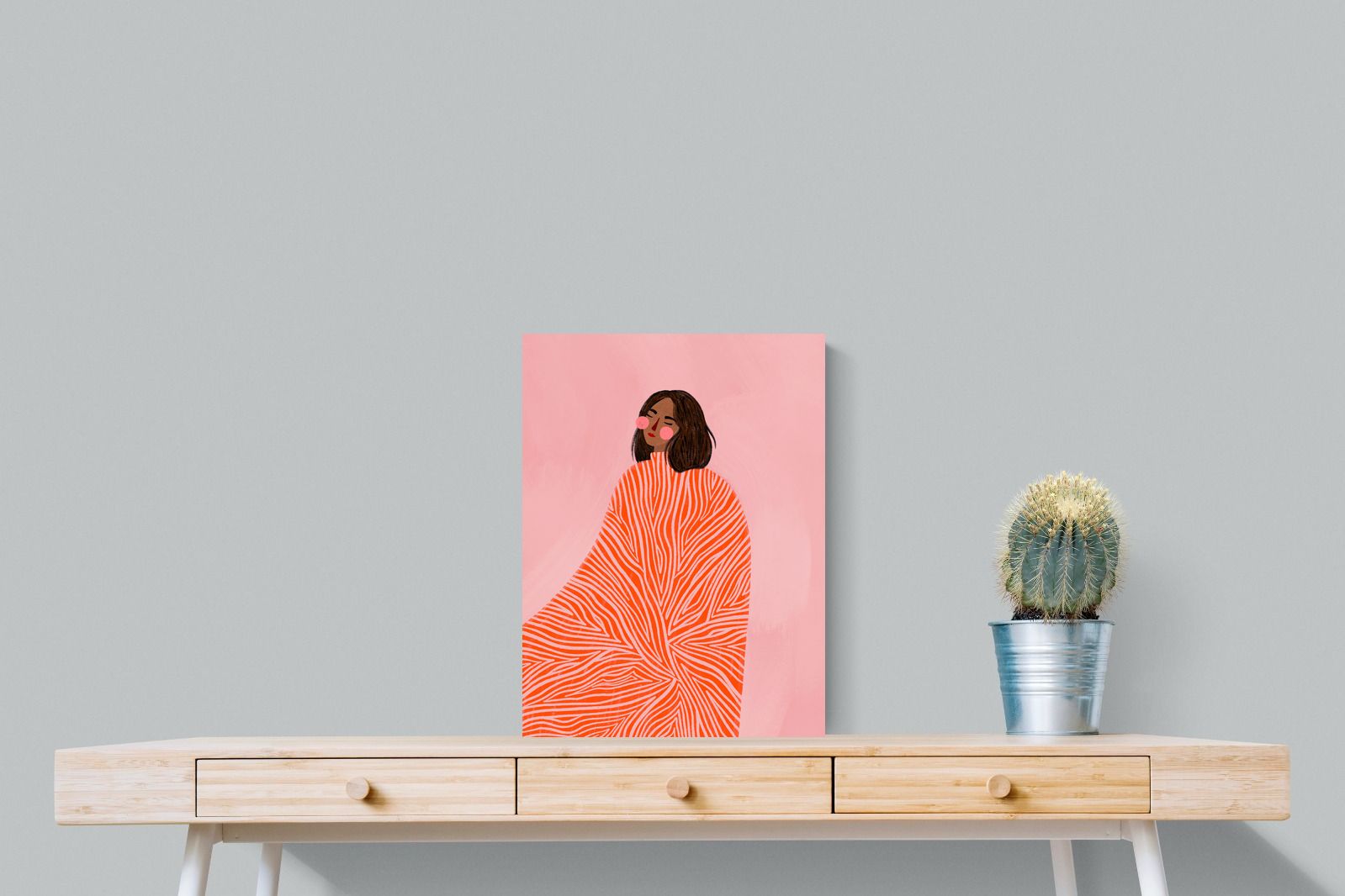 Pixalot Woman With Swirls