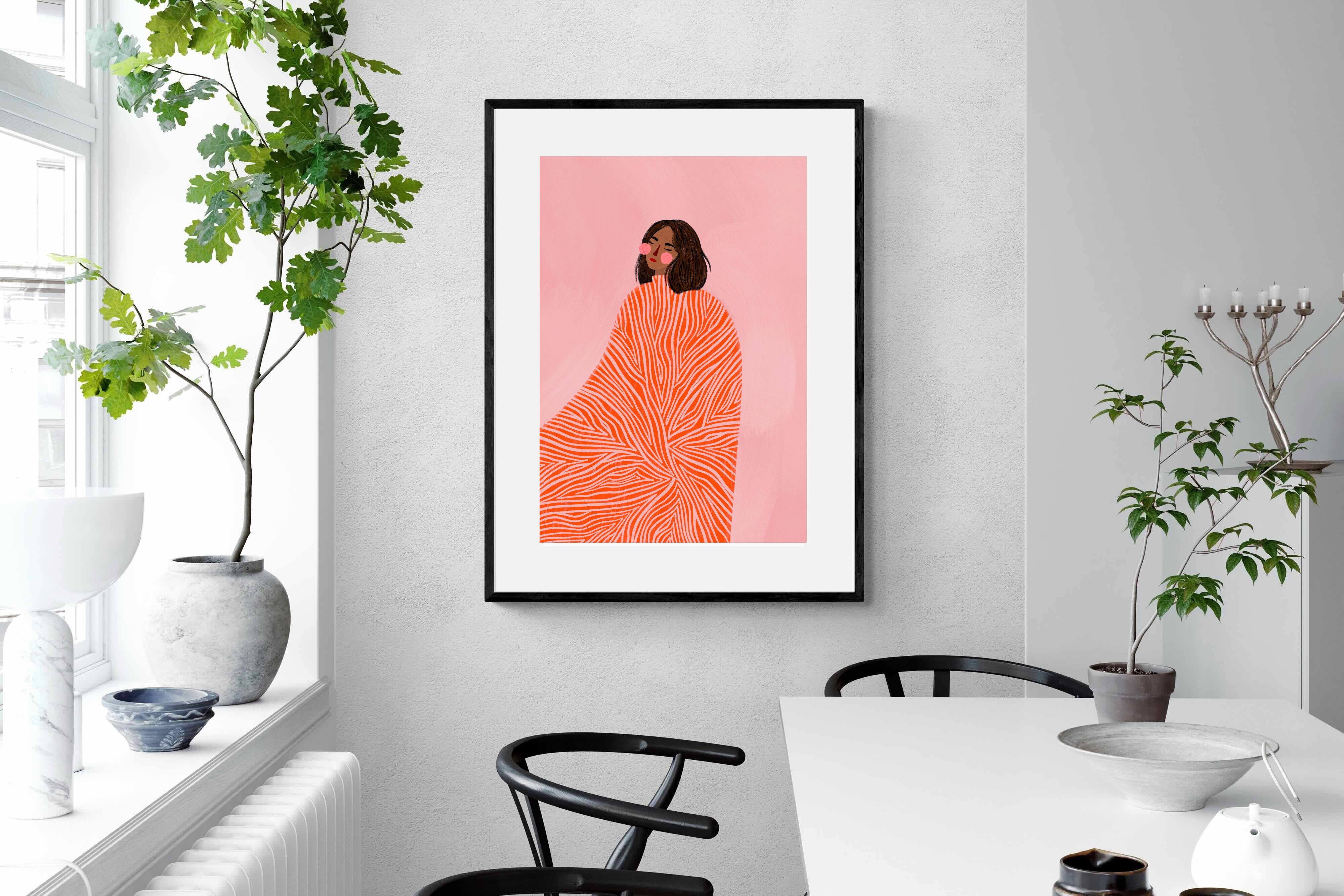 Pixalot Woman With Swirls