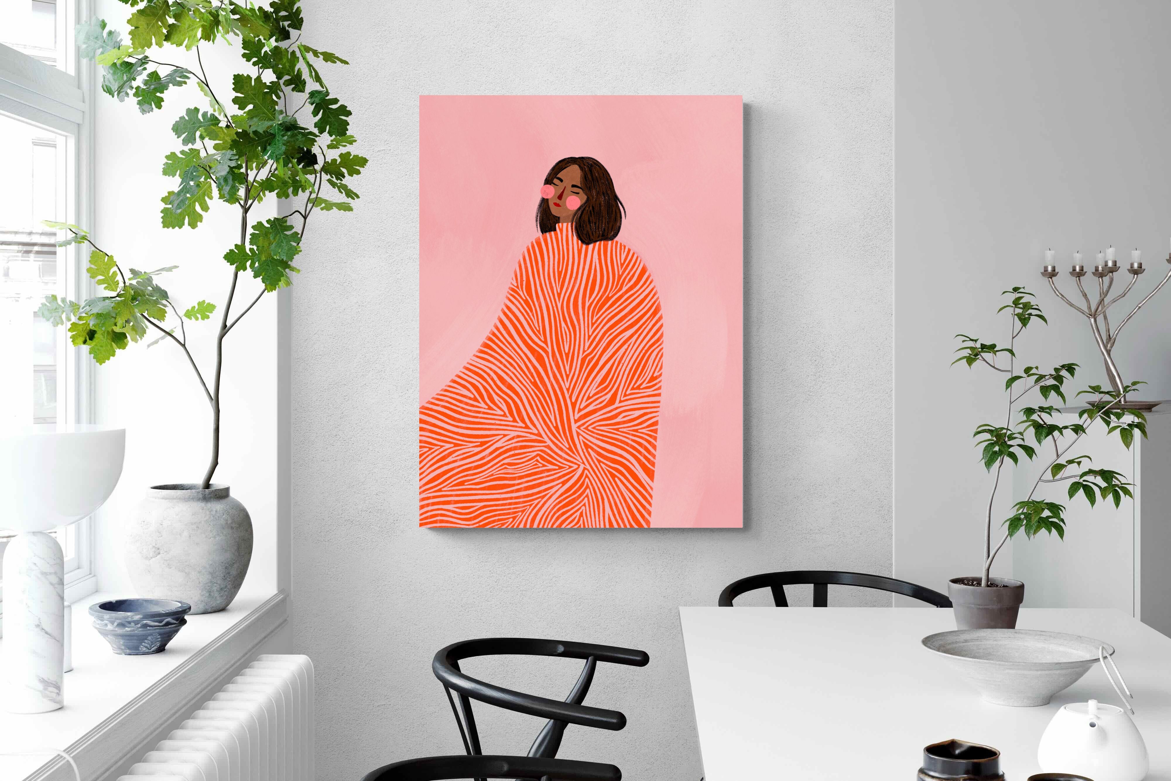 Pixalot Woman With Swirls