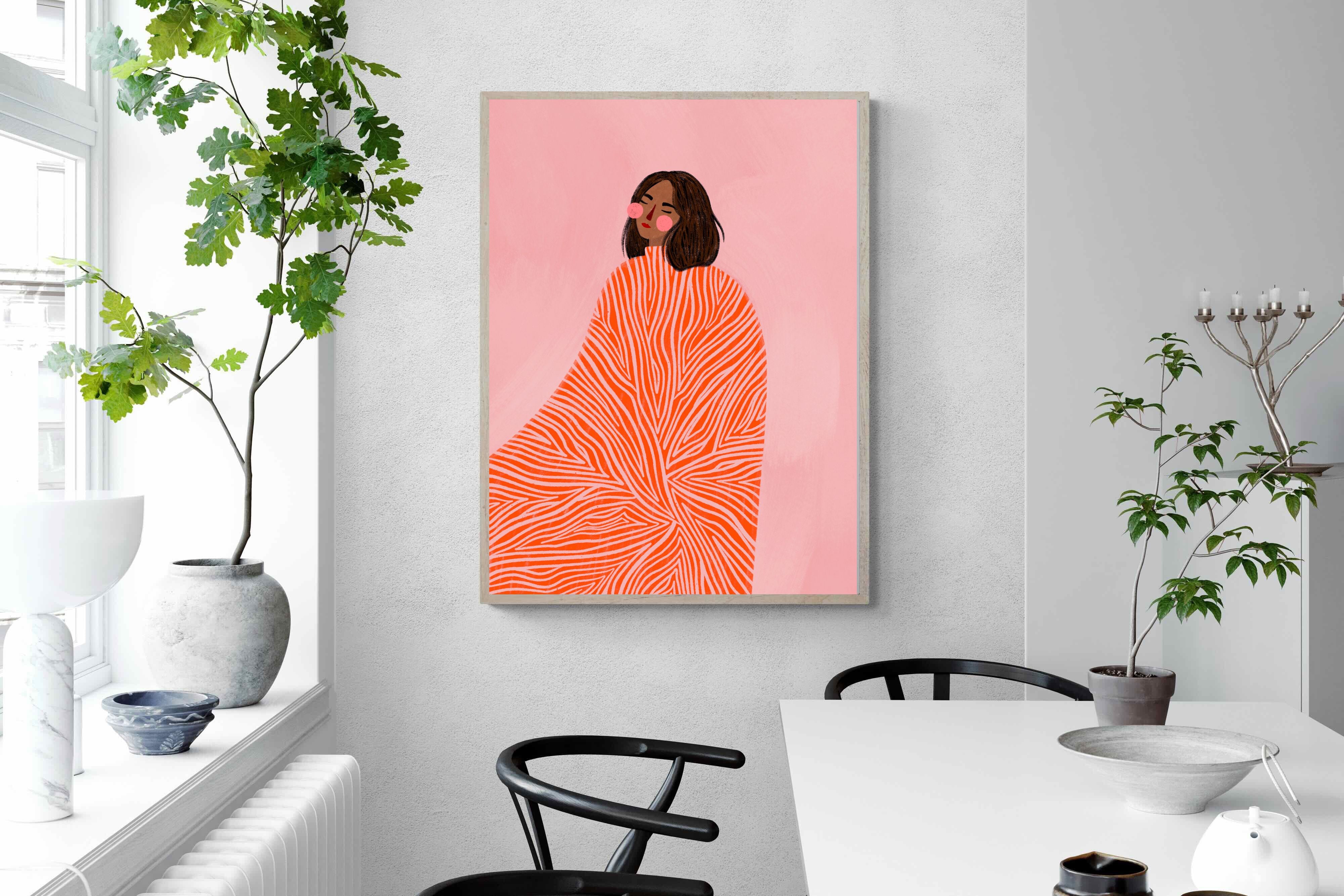 Pixalot Woman With Swirls