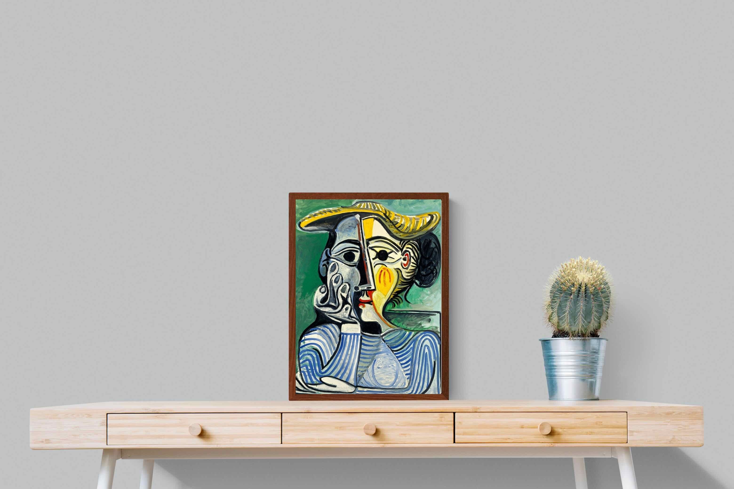 Pixalot Woman With Yellow Hat