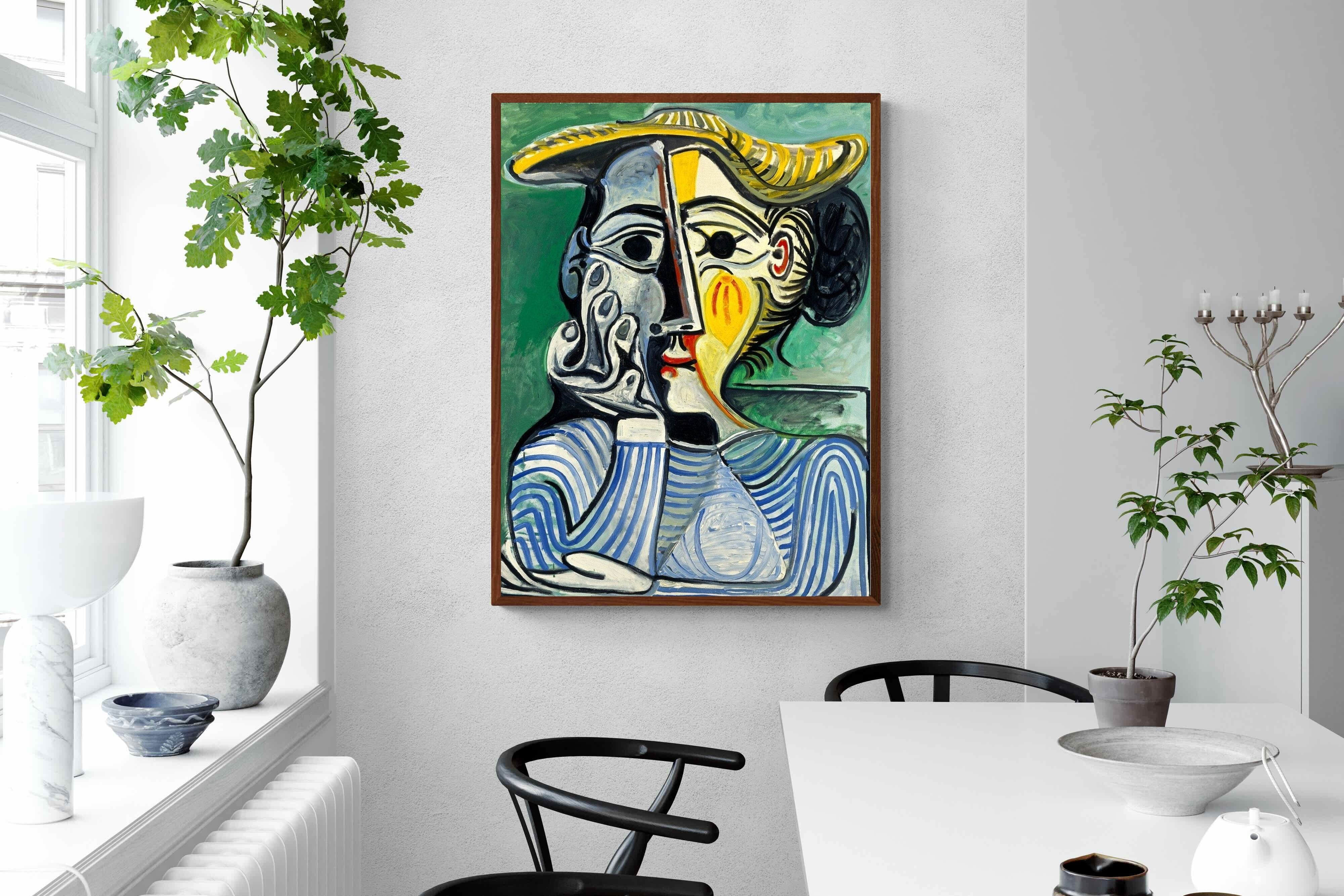 Pixalot Woman With Yellow Hat