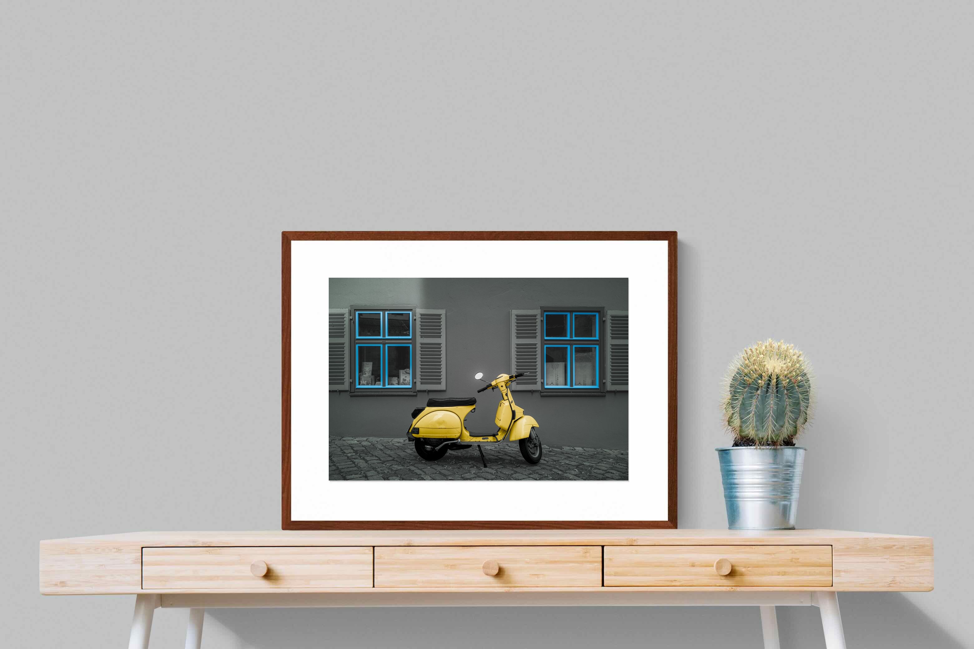 Pixalot Yellow Vespa