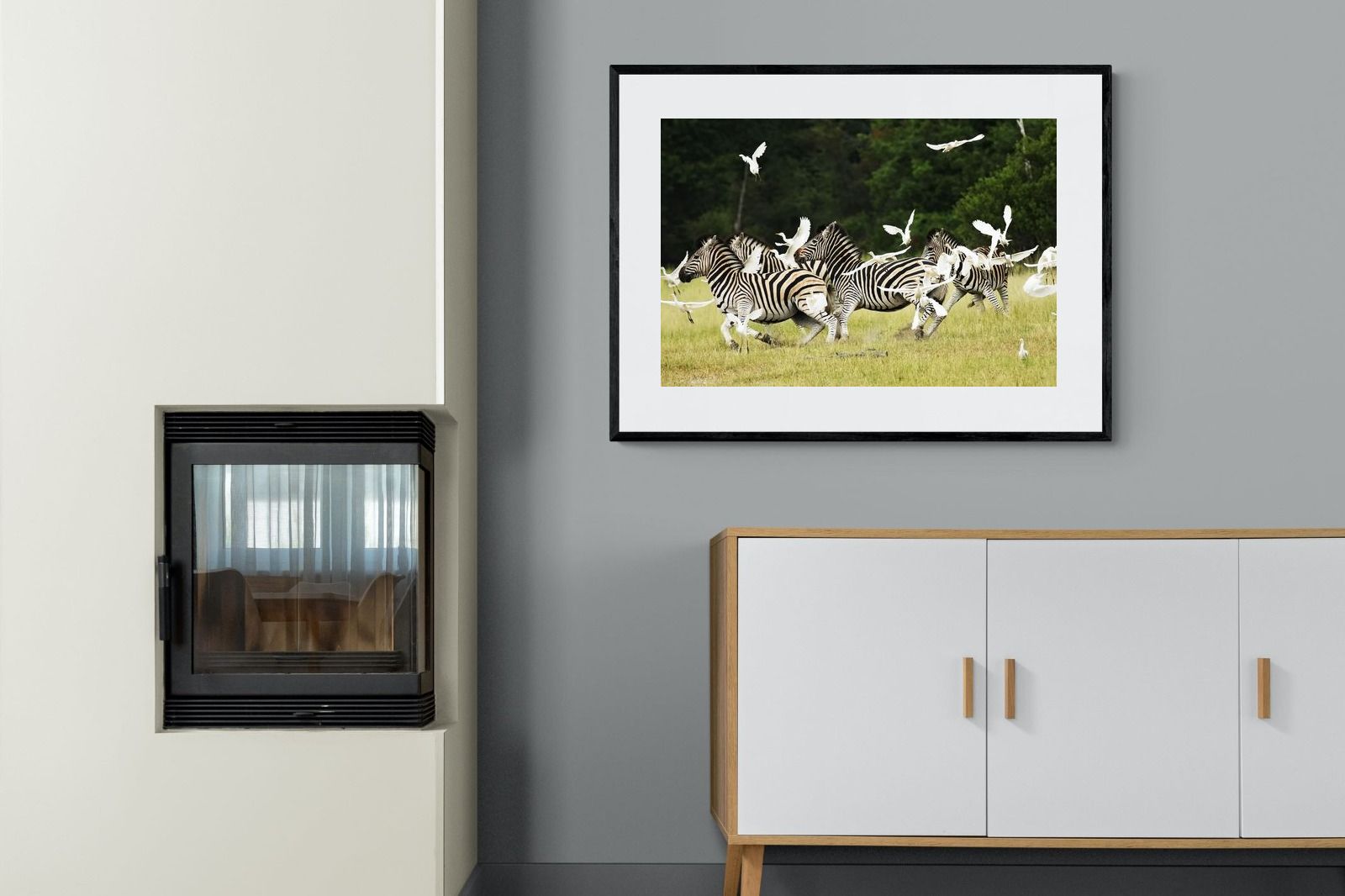 Pixalot Zebra & Herons (colour)
