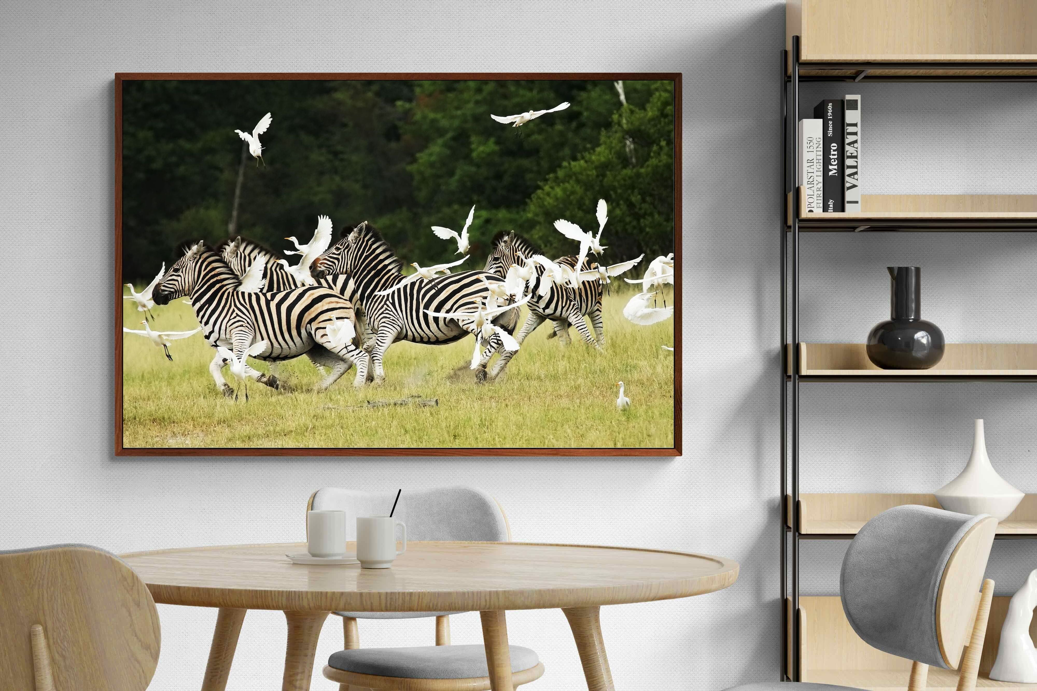 Pixalot Zebra & Herons (colour)