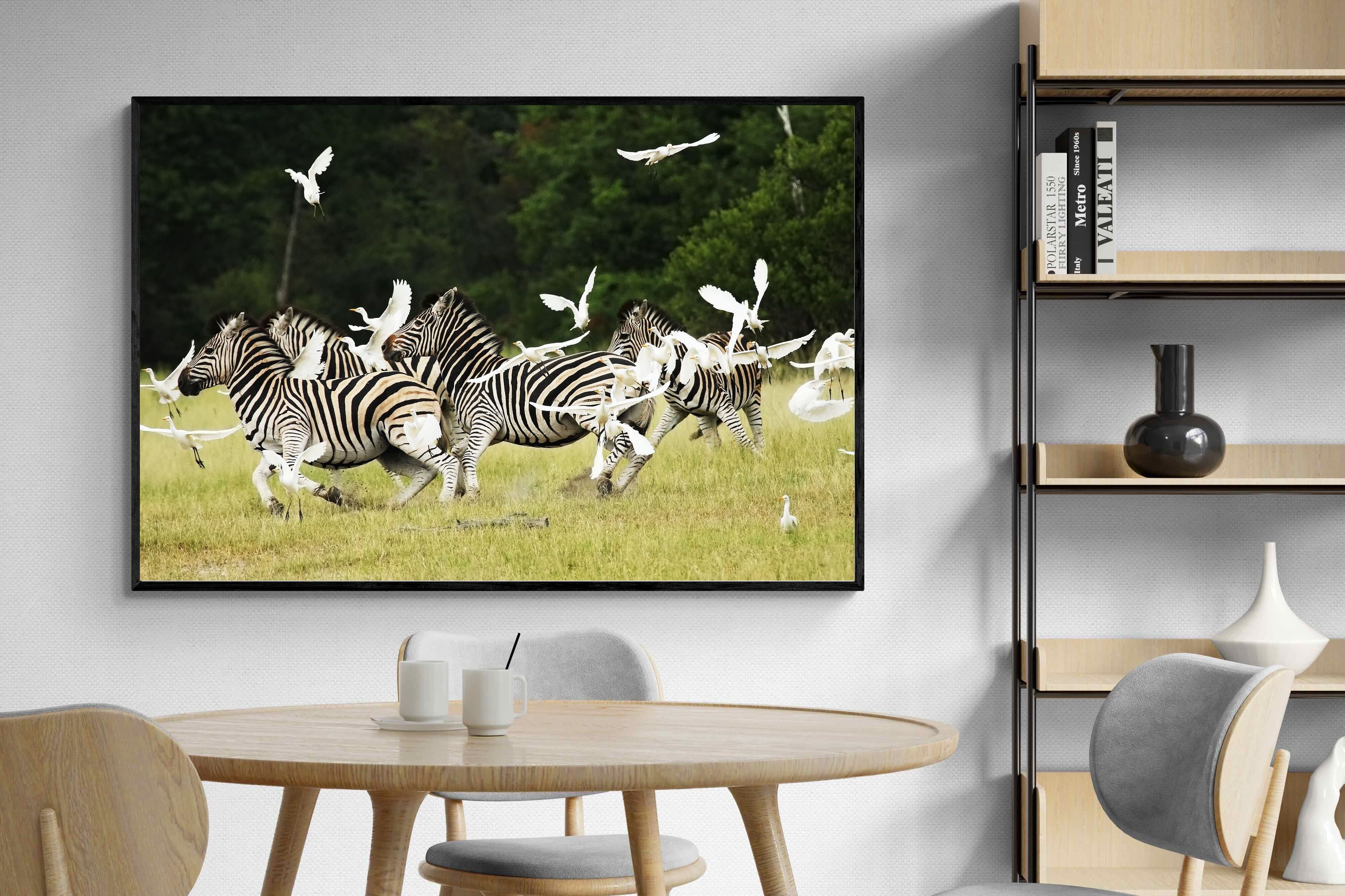Pixalot Zebra & Herons (colour)