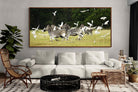 Pixalot Zebra & Herons (colour)