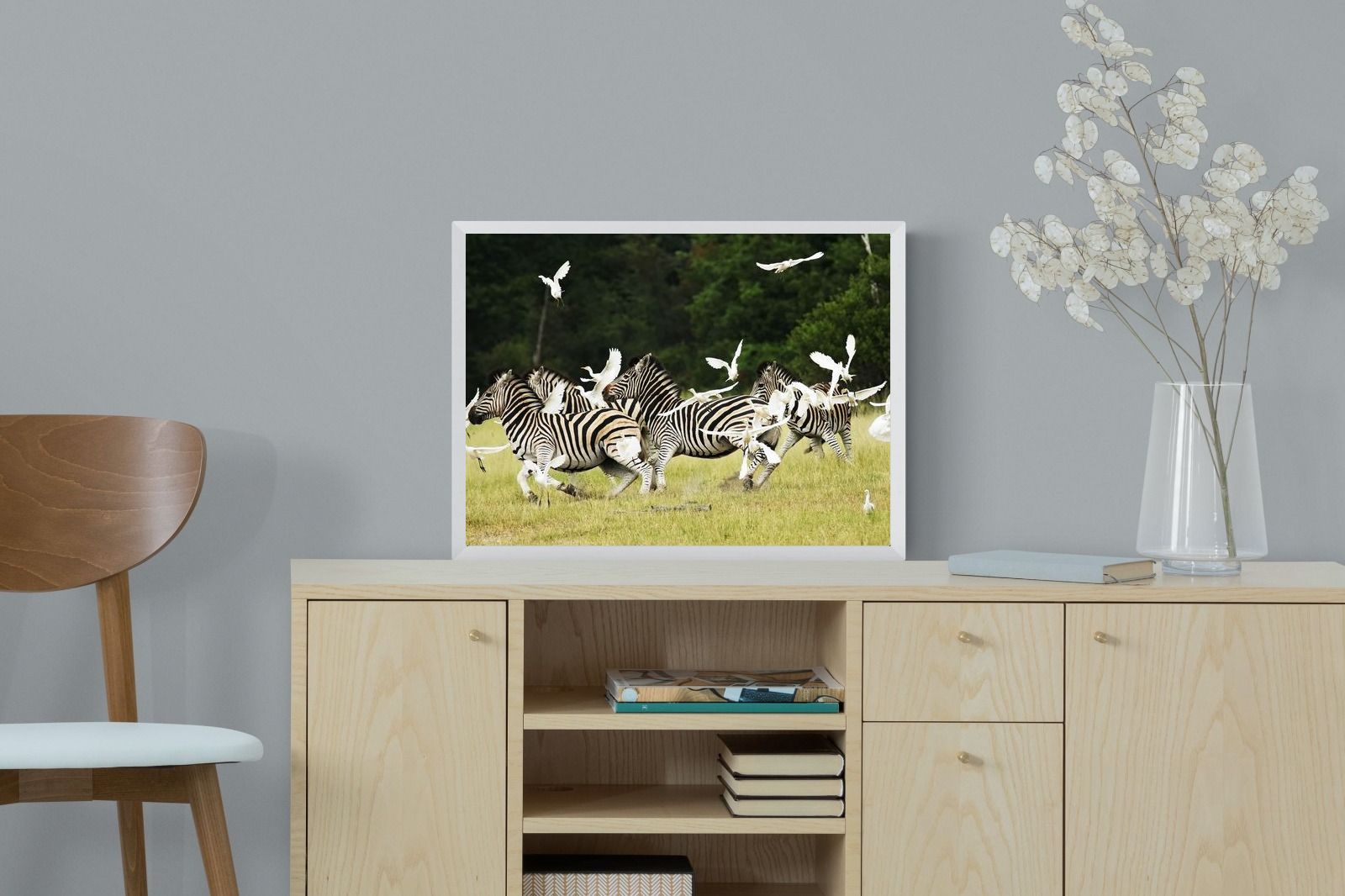 Pixalot Zebra & Herons (colour)
