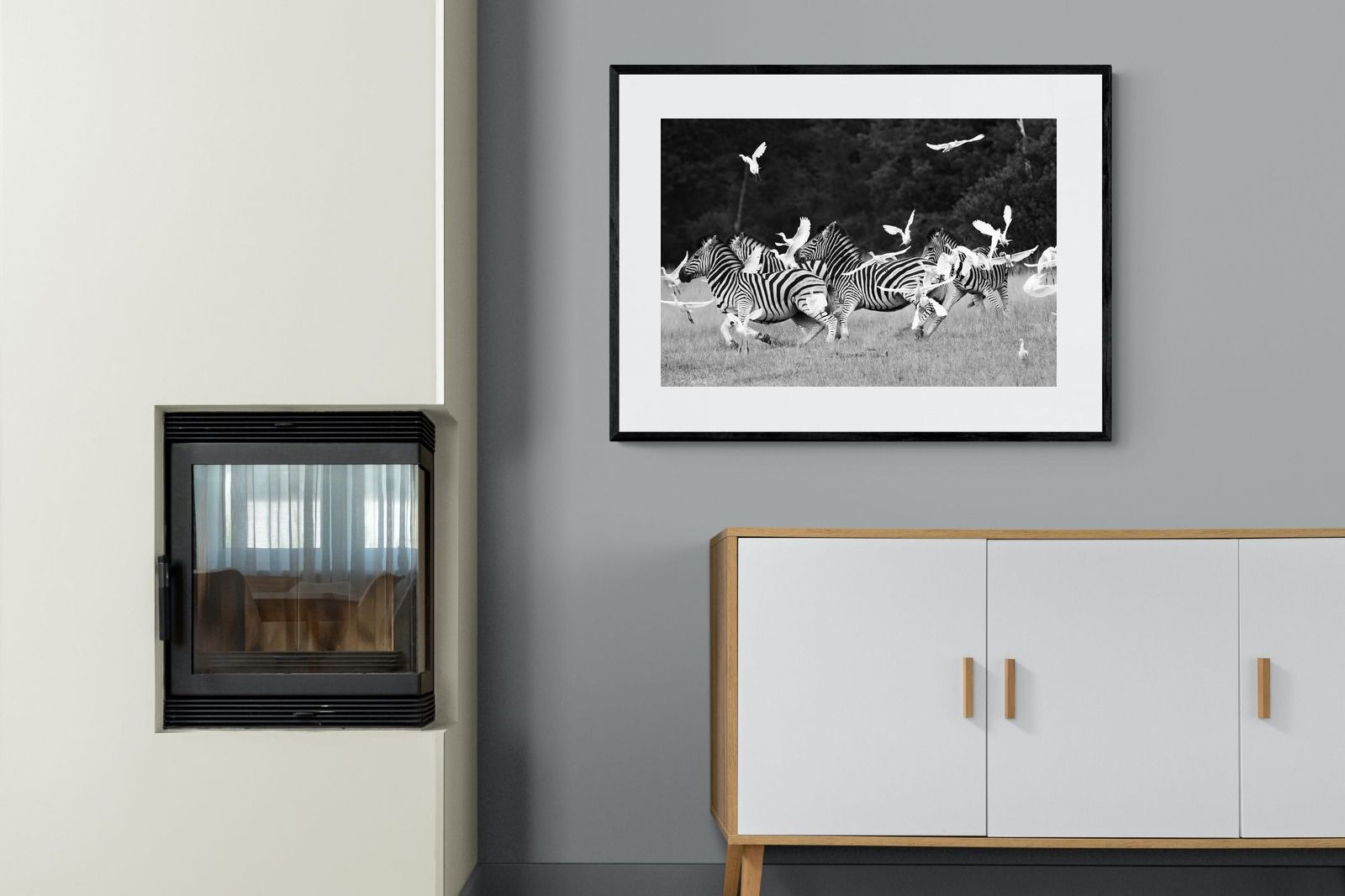 Pixalot Zebra & Herons