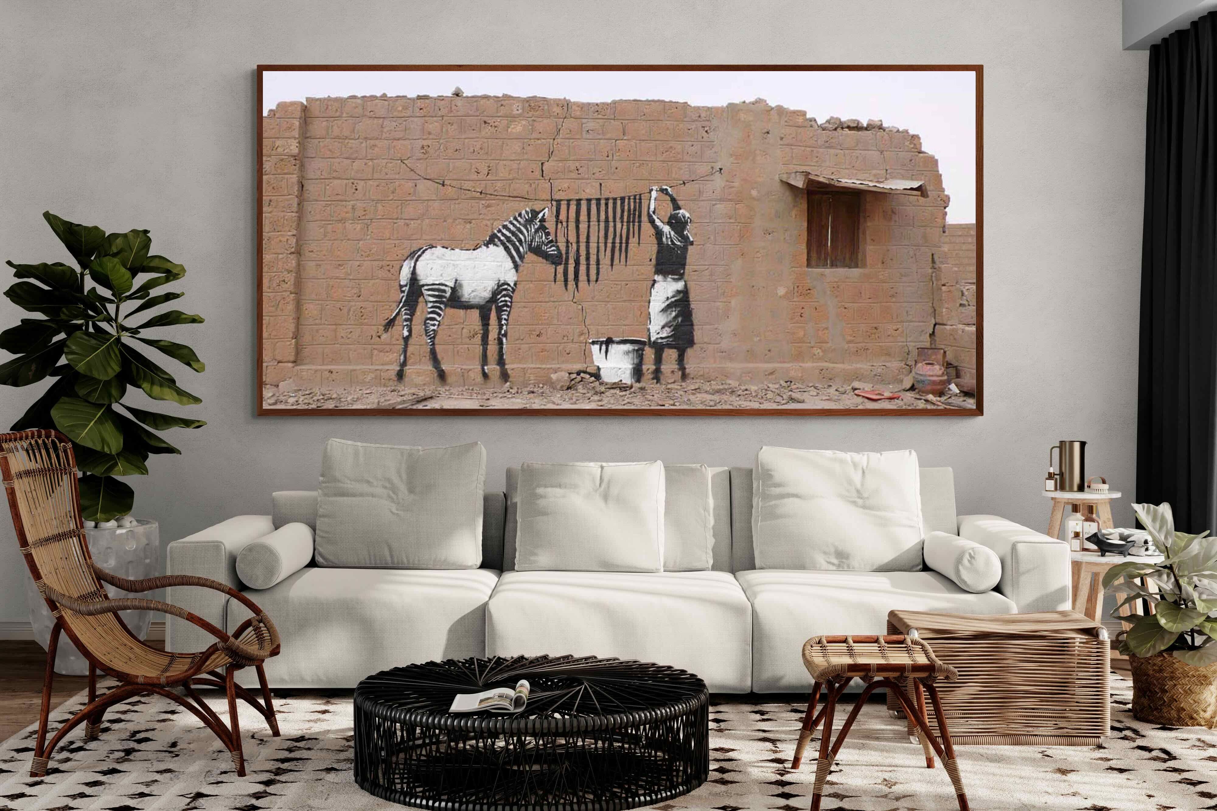 Pixalot Zebra Washing Line