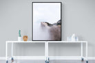 A Peak Above The Clouds-Wall_Art-90 x 120cm-Mounted Canvas-Black-Pixalot