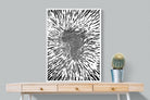 Africa Making Waves-Wall_Art-75 x 100cm-Mounted Canvas-White-Pixalot