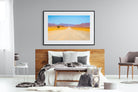 African Road-Wall_Art-150 x 100cm-Framed Print-Black-Pixalot