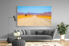 African Road-Wall_Art-220 x 130cm-Mounted Canvas-Wood-Pixalot