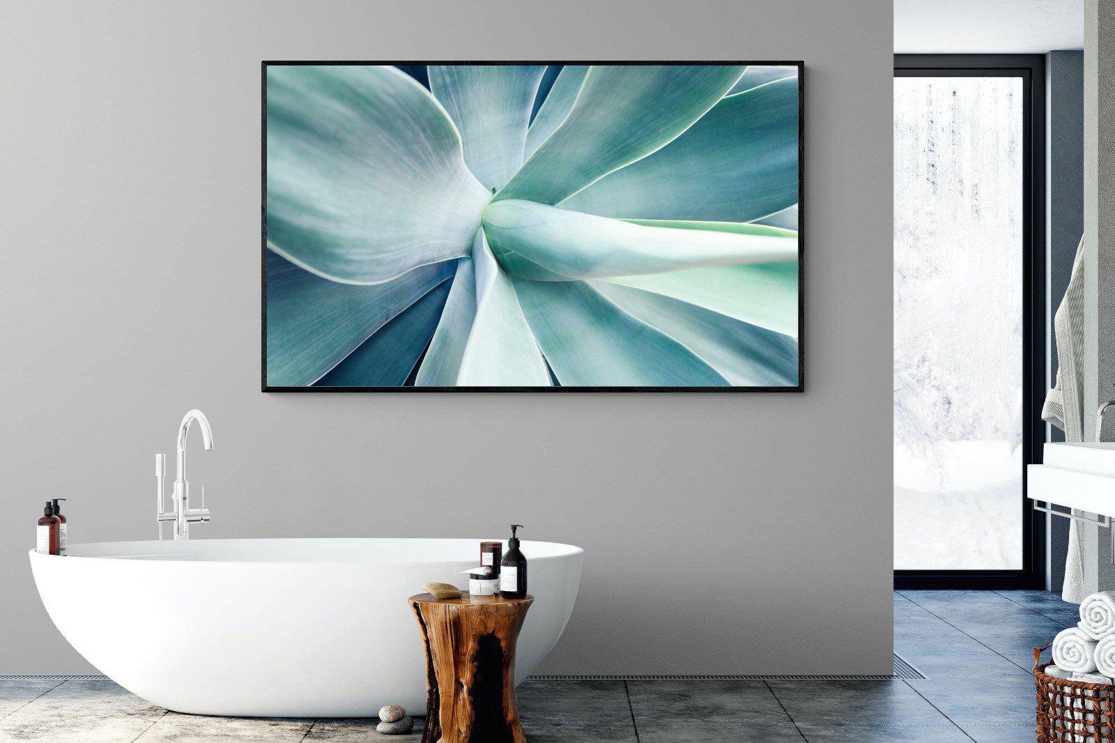 Agave-Wall_Art-180 x 110cm-Mounted Canvas-Black-Pixalot