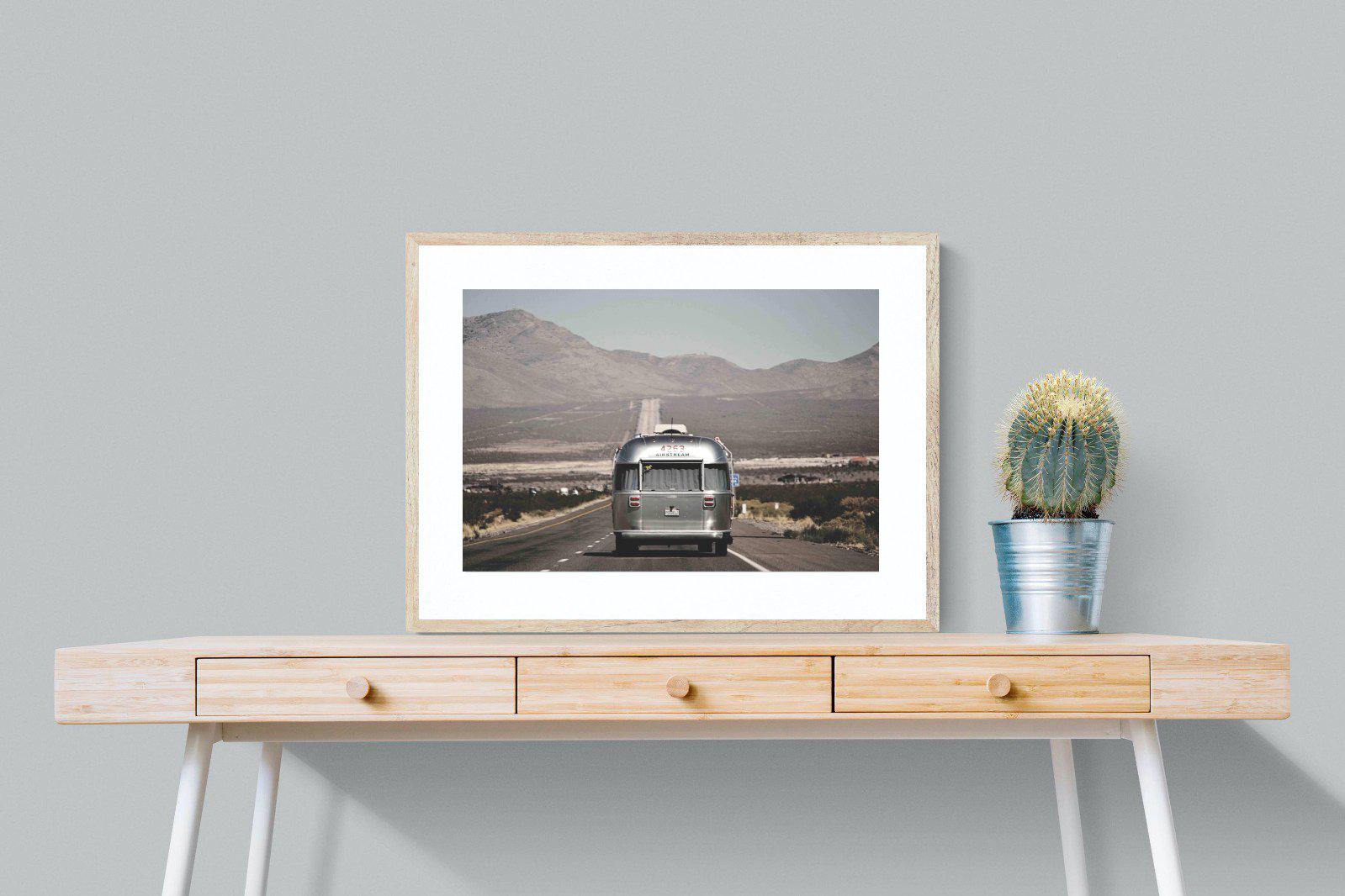 Airstream-Wall_Art-80 x 60cm-Framed Print-Wood-Pixalot