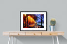 Alley By The Lake-Wall_Art-80 x 60cm-Framed Print-Black-Pixalot