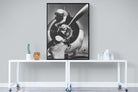 Allied Forces-Wall_Art-90 x 120cm-Mounted Canvas-Black-Pixalot